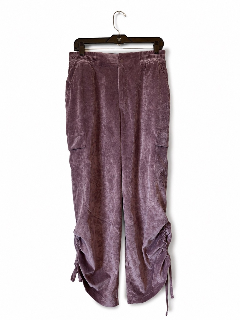 Jordan Mauve Velour Cargo Joggers Women's L